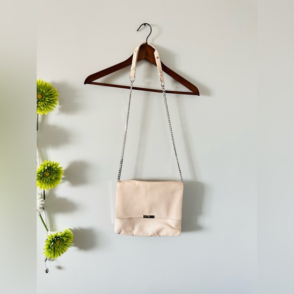 Zara Handbags - Zara | Genuine Leather Blush Pink Bag